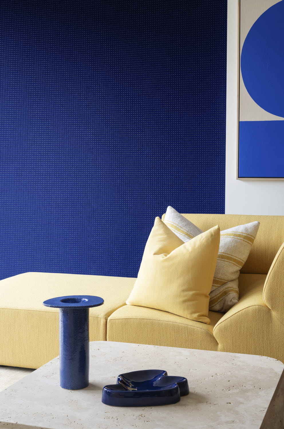 Tapete Dots - 31012 - Profound Ultramarine