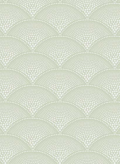 Tapete Feather Fan Icons - Old Olive