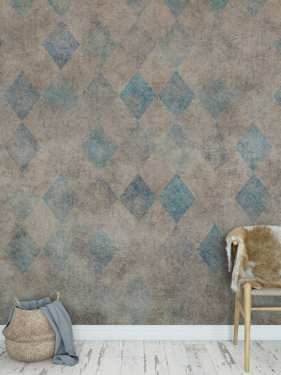 Wandbild Patinated Diamonds - Original