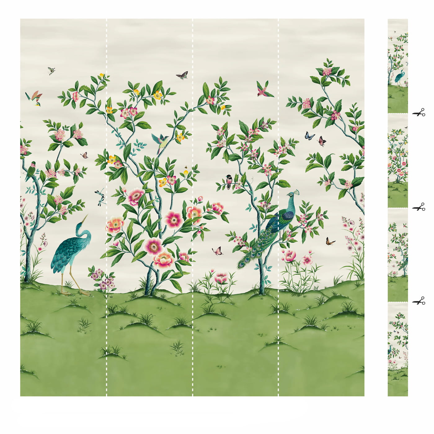 Wandbild Florence - Fig Blossom/ Apple/ Peony