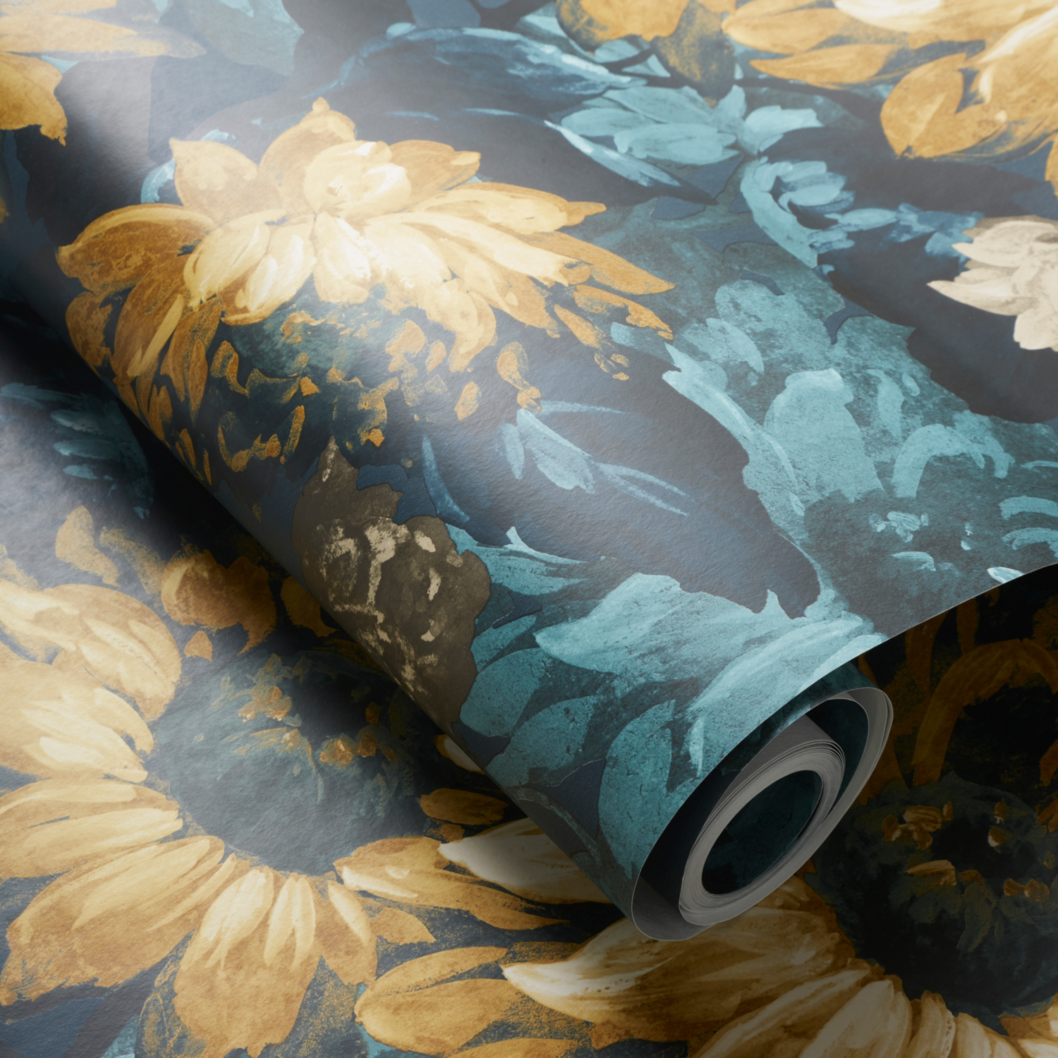Tapete Sunforest - Denim/ Ochre