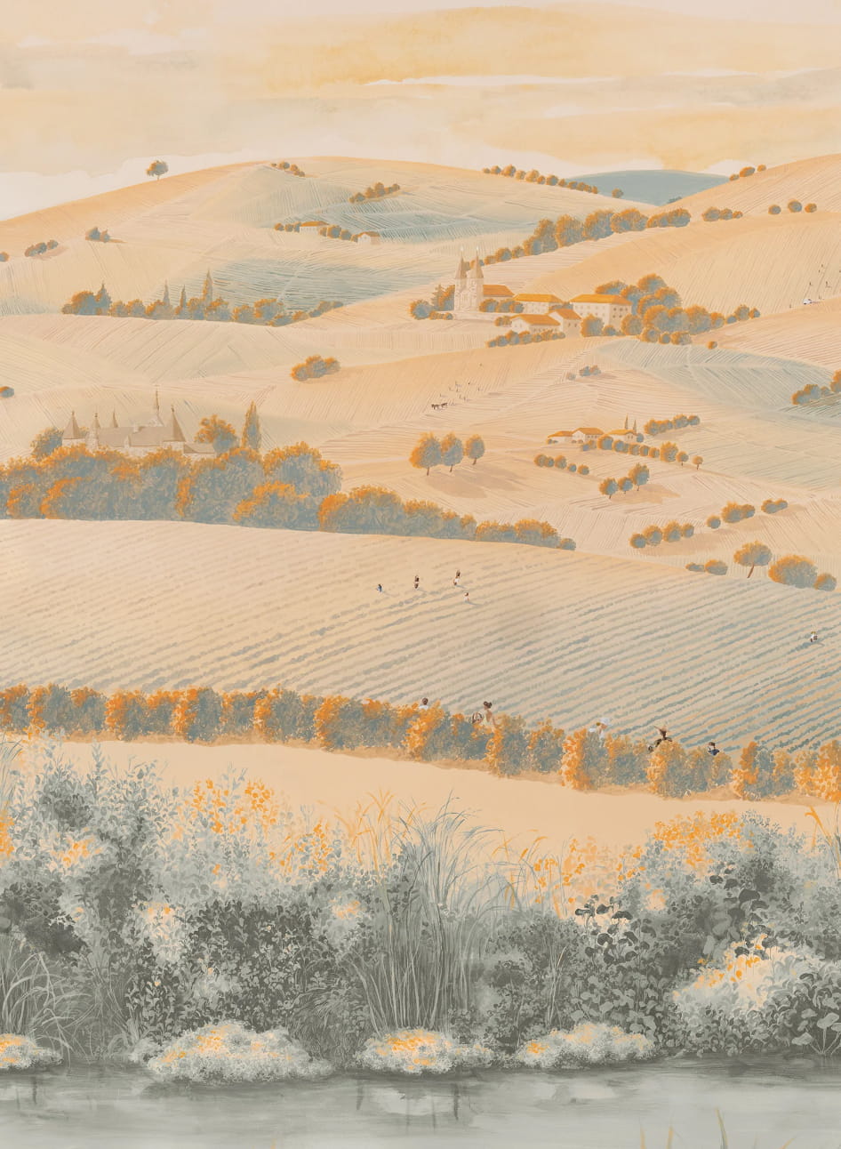 Wallpaper Vendanges - Original Panel A