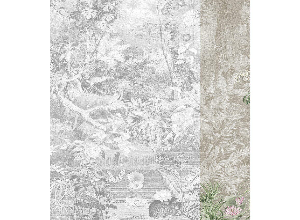 Wandbild Coari - White Panel 4