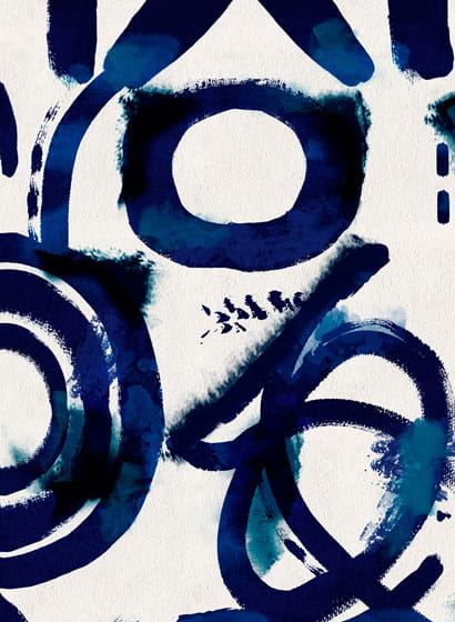 Tapete Spontaneus - Blue