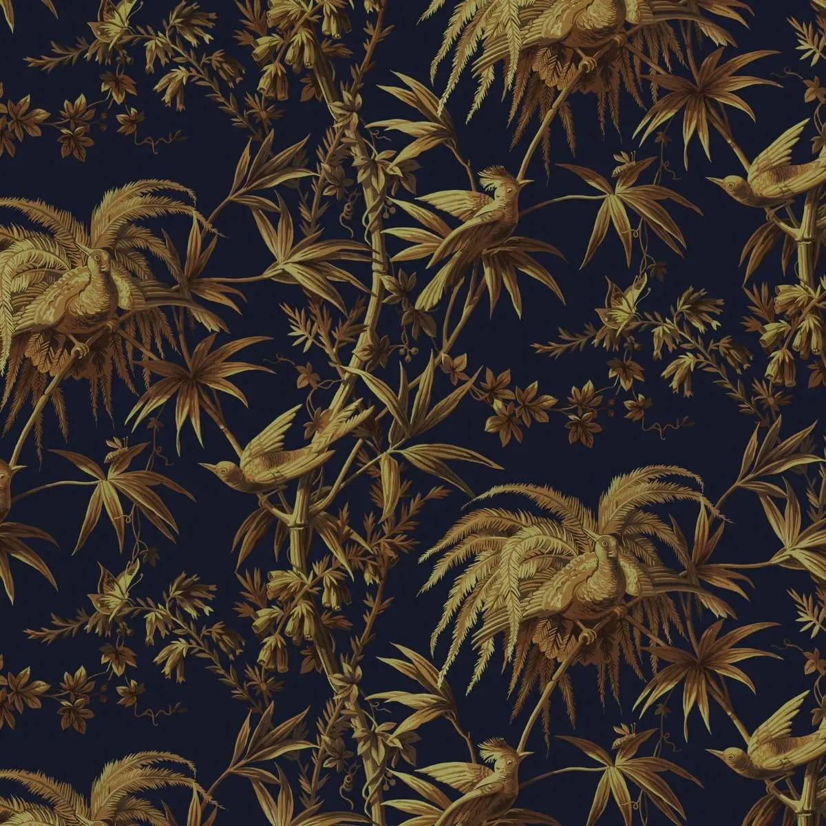 Tapete Aurora - Midnight/ Gold
