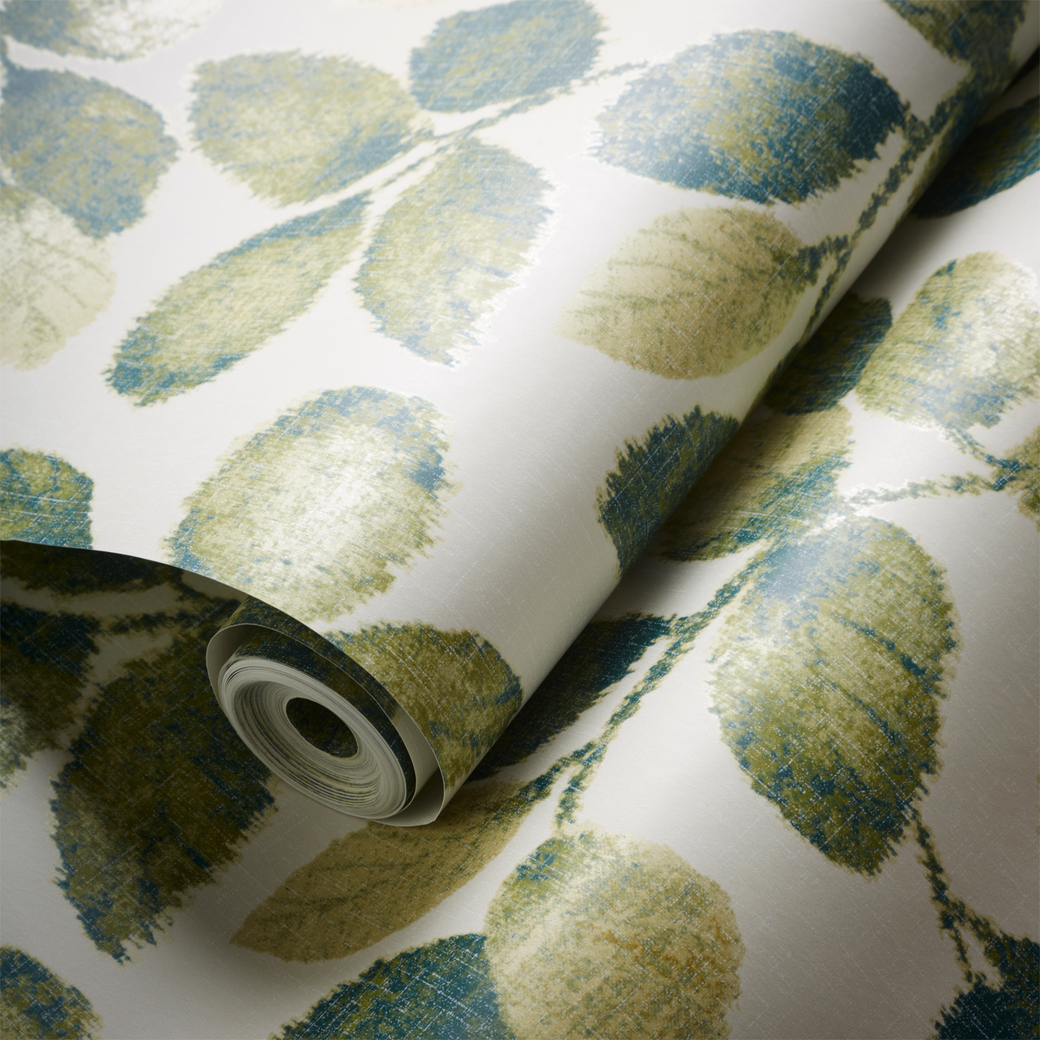 Tapete Northia - Olive/ Peacock
