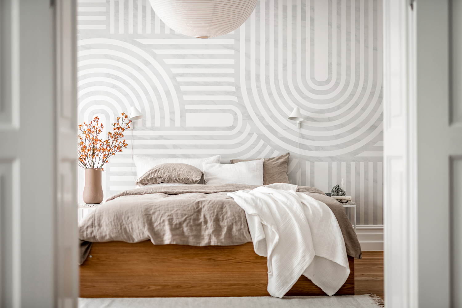 Wandbild Twine - Grey