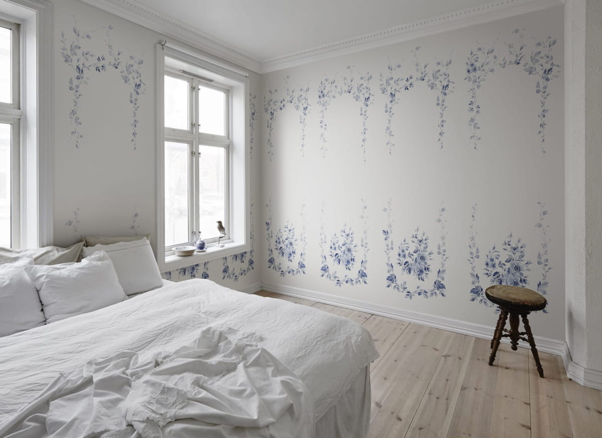 Wandbild Marieberg - Blue