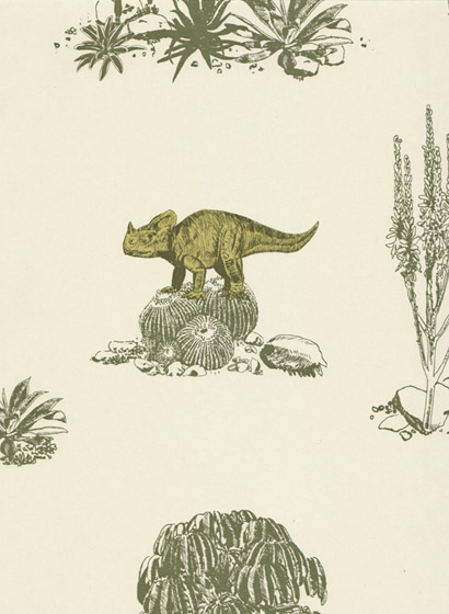 Tapete Dino - Yellow/ Green