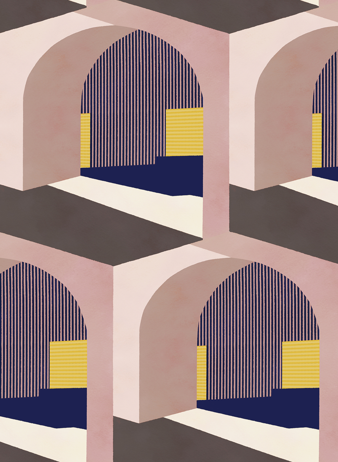 Tapete Soller - Pink