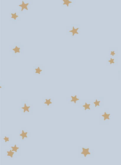Carta da parati Stars - Powder Blue