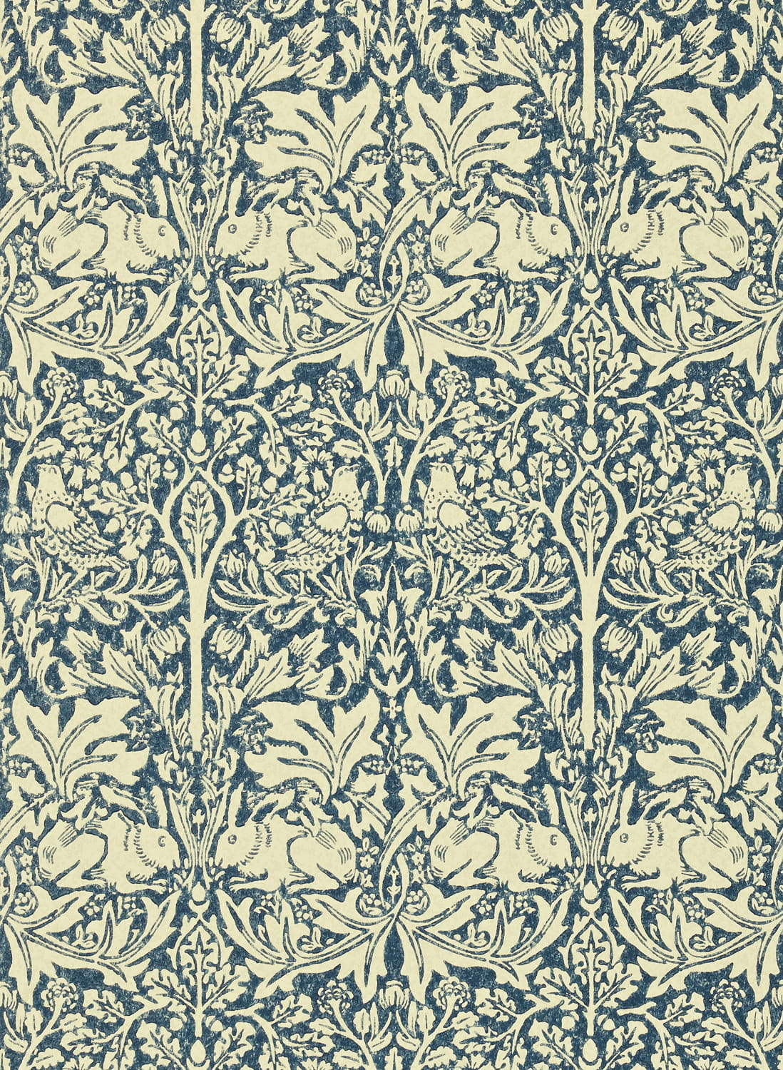 Tapete Brer Rabbit - Indigo/ Vellum