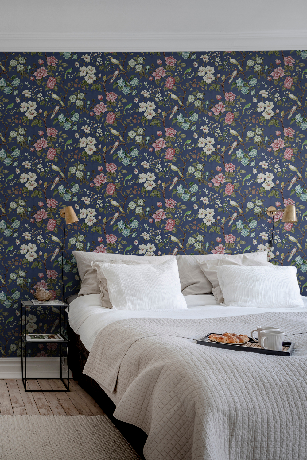 Tapete Petit Flora - Blue
