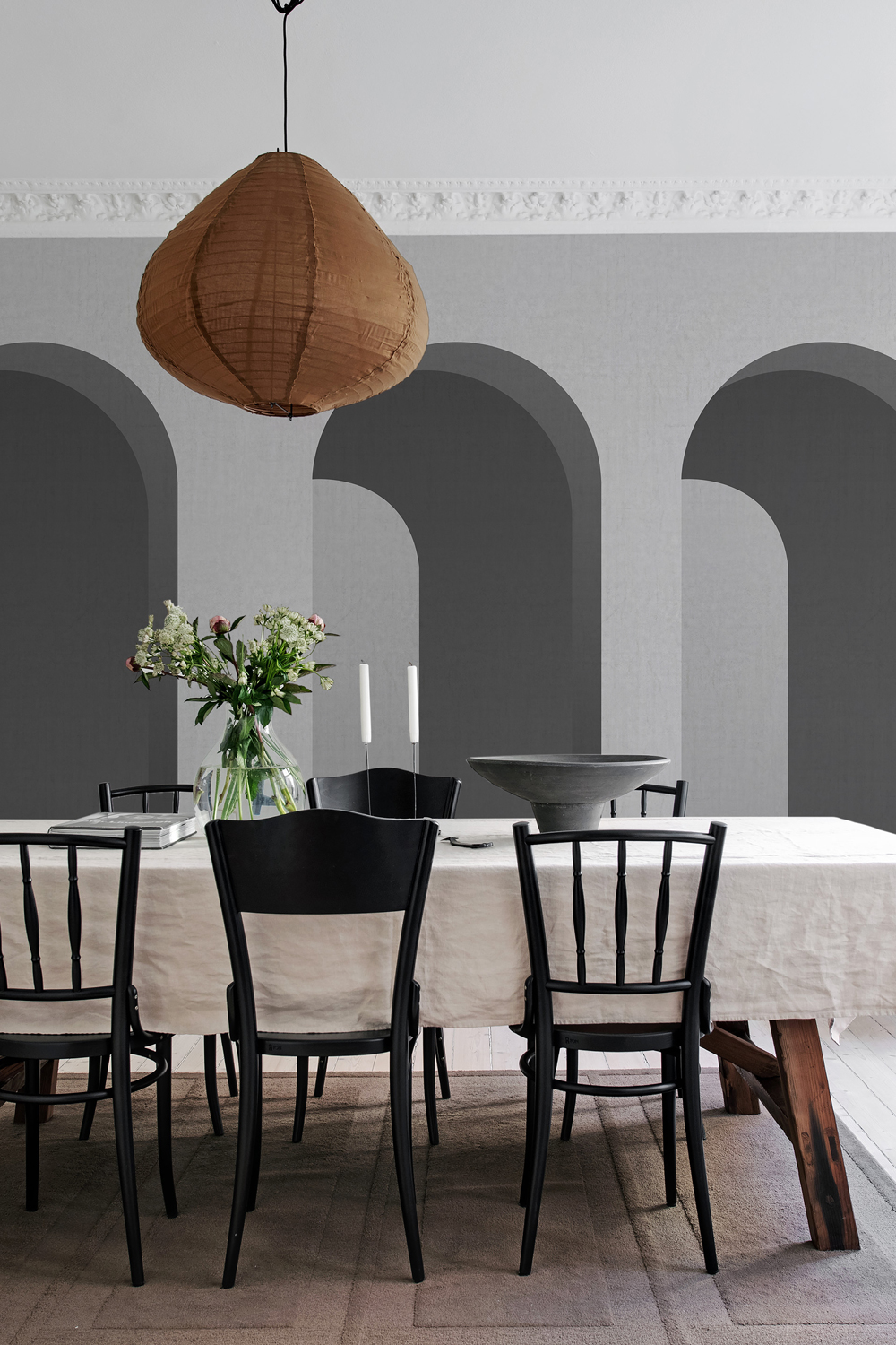 Wandbild Arch - Grey
