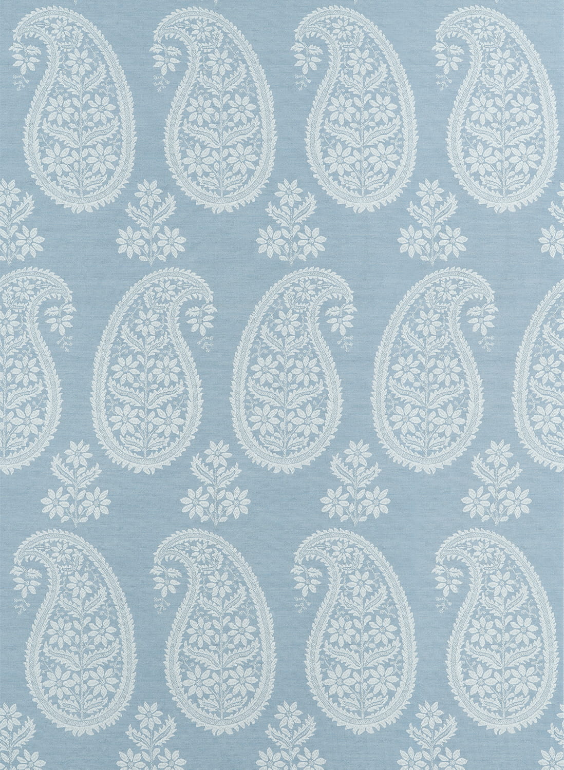 Tapete Campania Paisley - Robins Egg