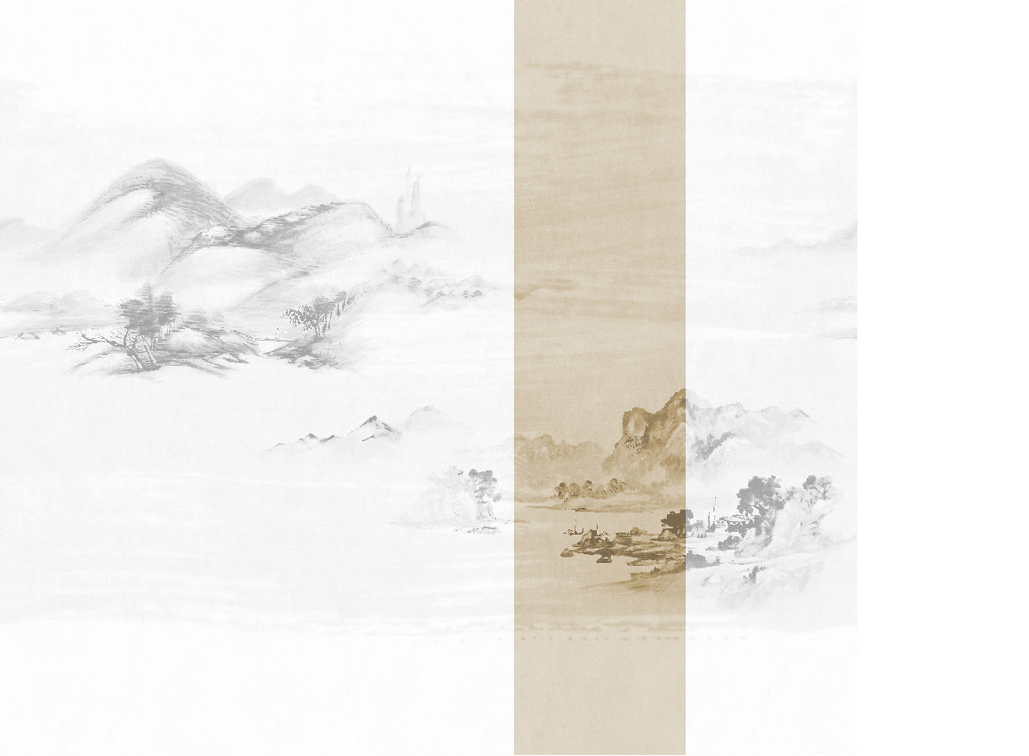 Wandbild Kawa - Sepia Panel 4