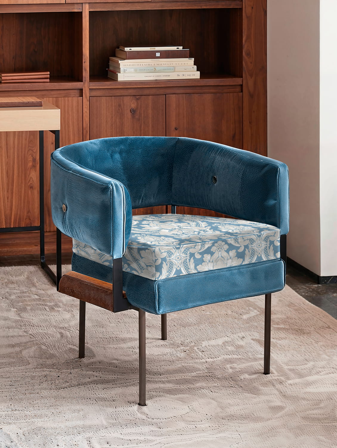 Stoff Venetian Damask - Aqua