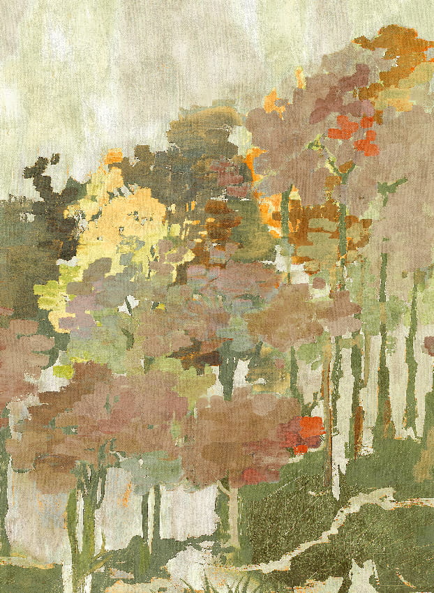 Wandbild Funes - Autumn Panel 4