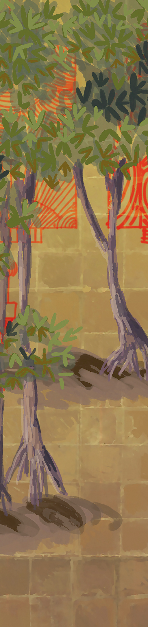 Wandbild Un Conte Fantastique - Panel 16