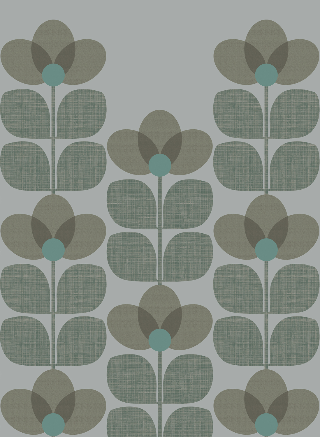 Wandbild Flower - Sauge Panel B