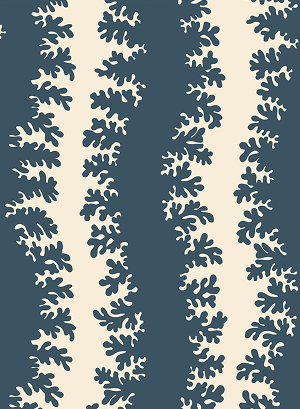 Tapete Elkhorn Stripe - Beakster Blue/ Salt Ridge