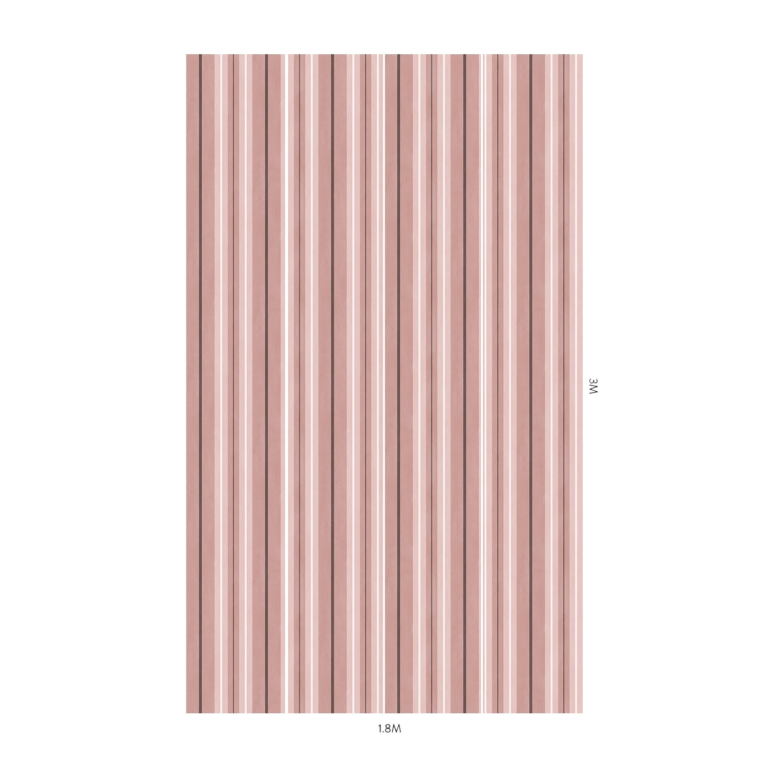 Tapete Lauriston Stripe - Sakura