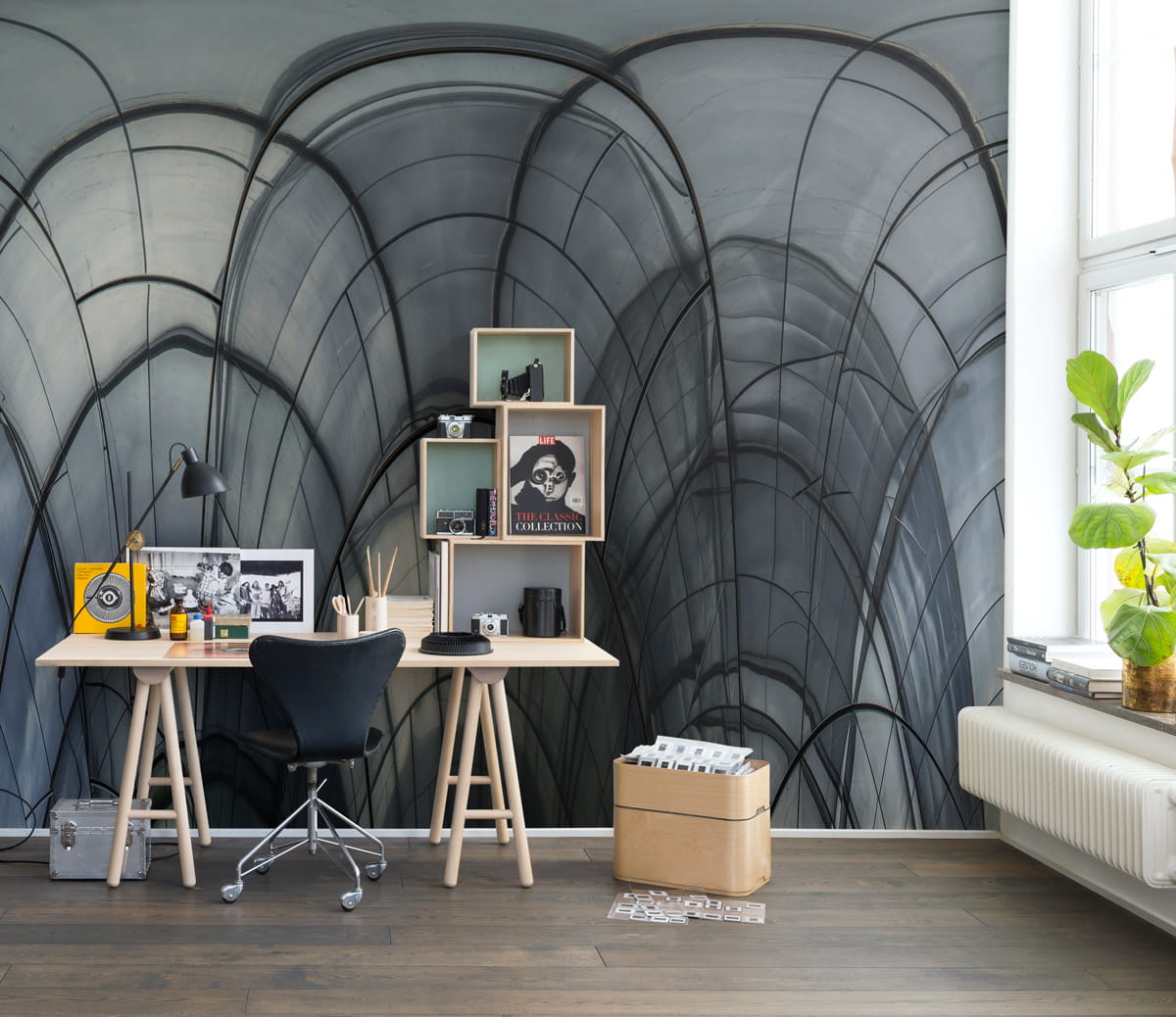 Wandbild Glass Vault