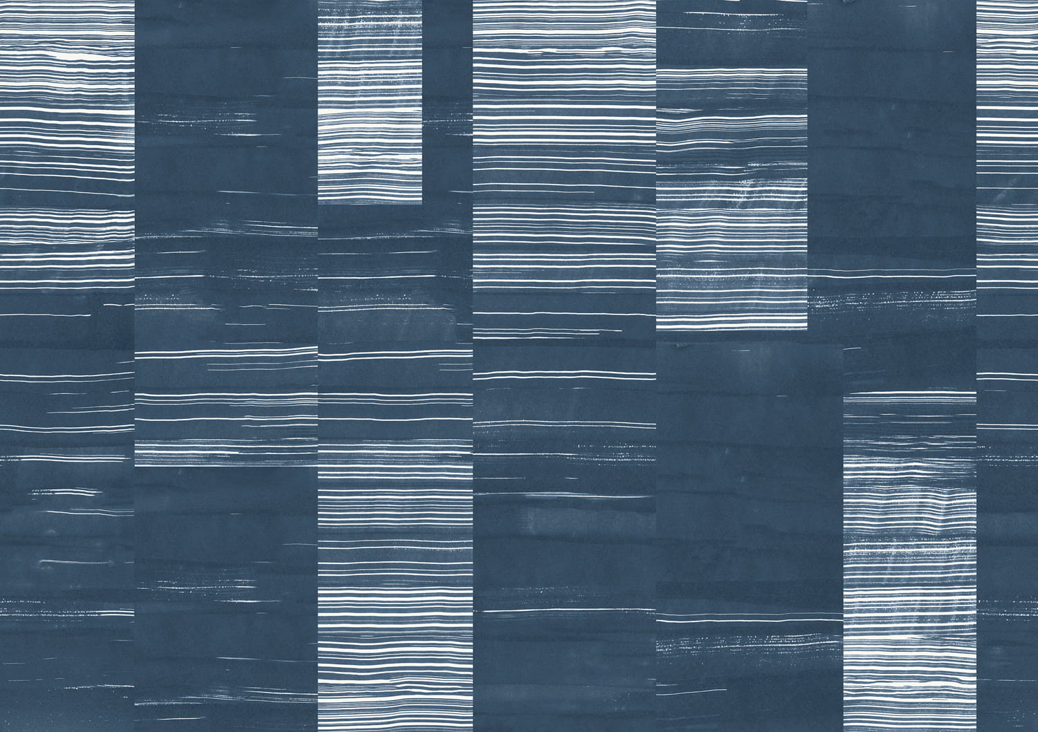 Wandbild Earth Layers - Sapphire
