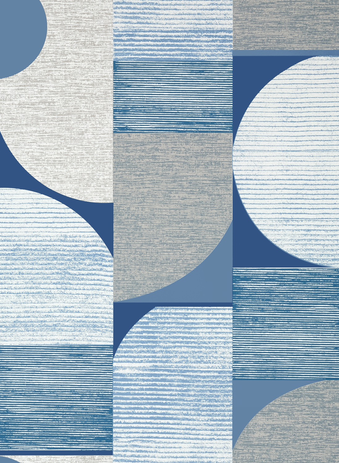 Tapete Saturn - Blue