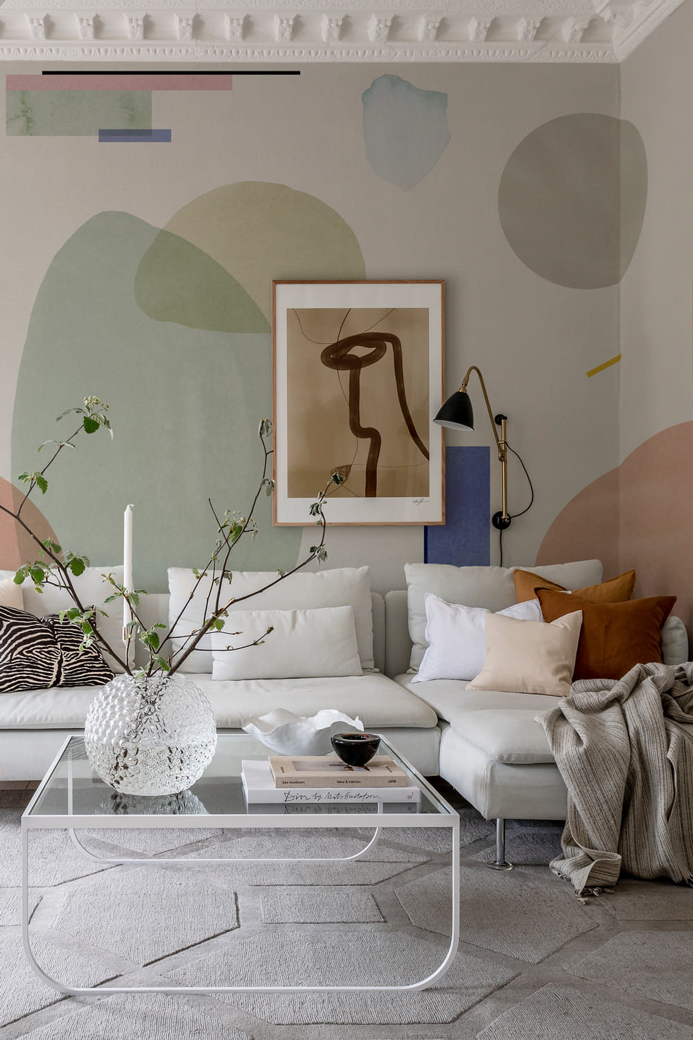 Wandbild Geometry - Pastel