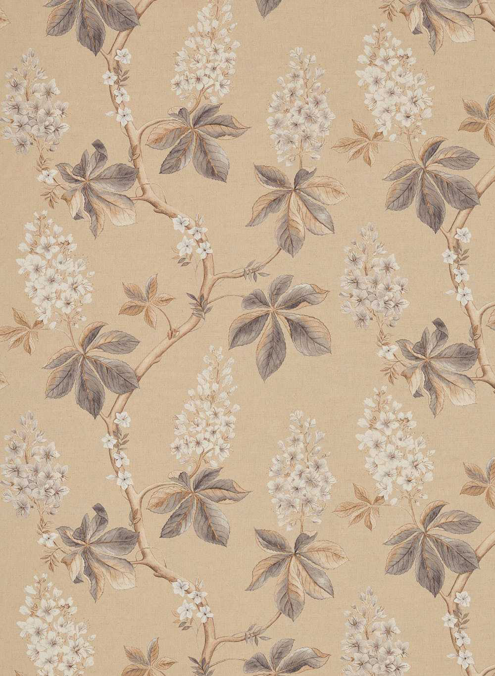 Stoff Chestnut Tree - Wheat/ Pebble