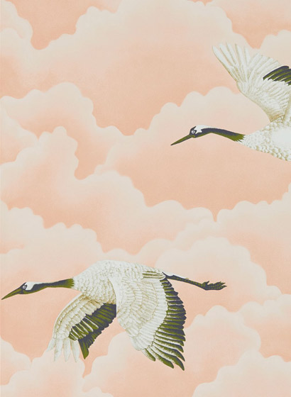 Tapete Cranes in Flight