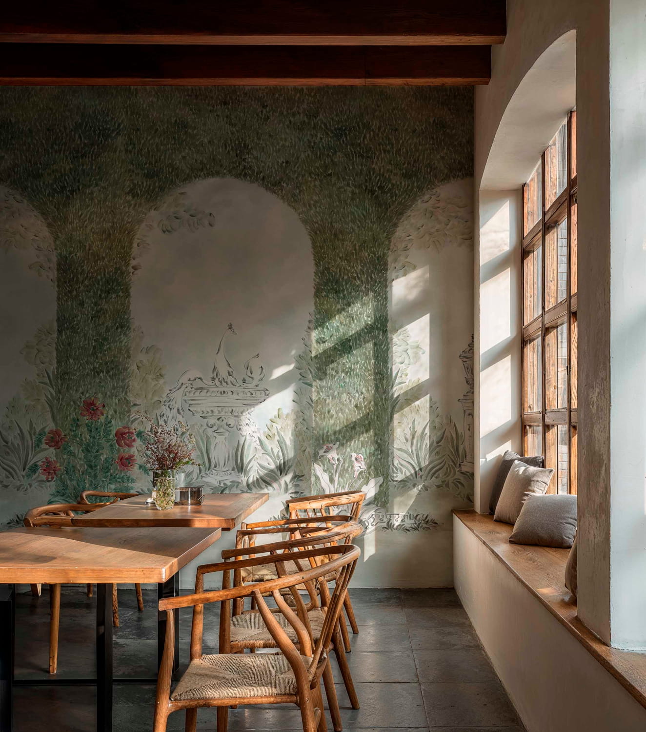 Wandbild Alcazar - Celadon