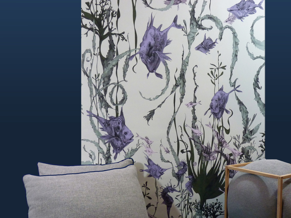 Tapete Jardin Marine - RM115-03 - Mauve