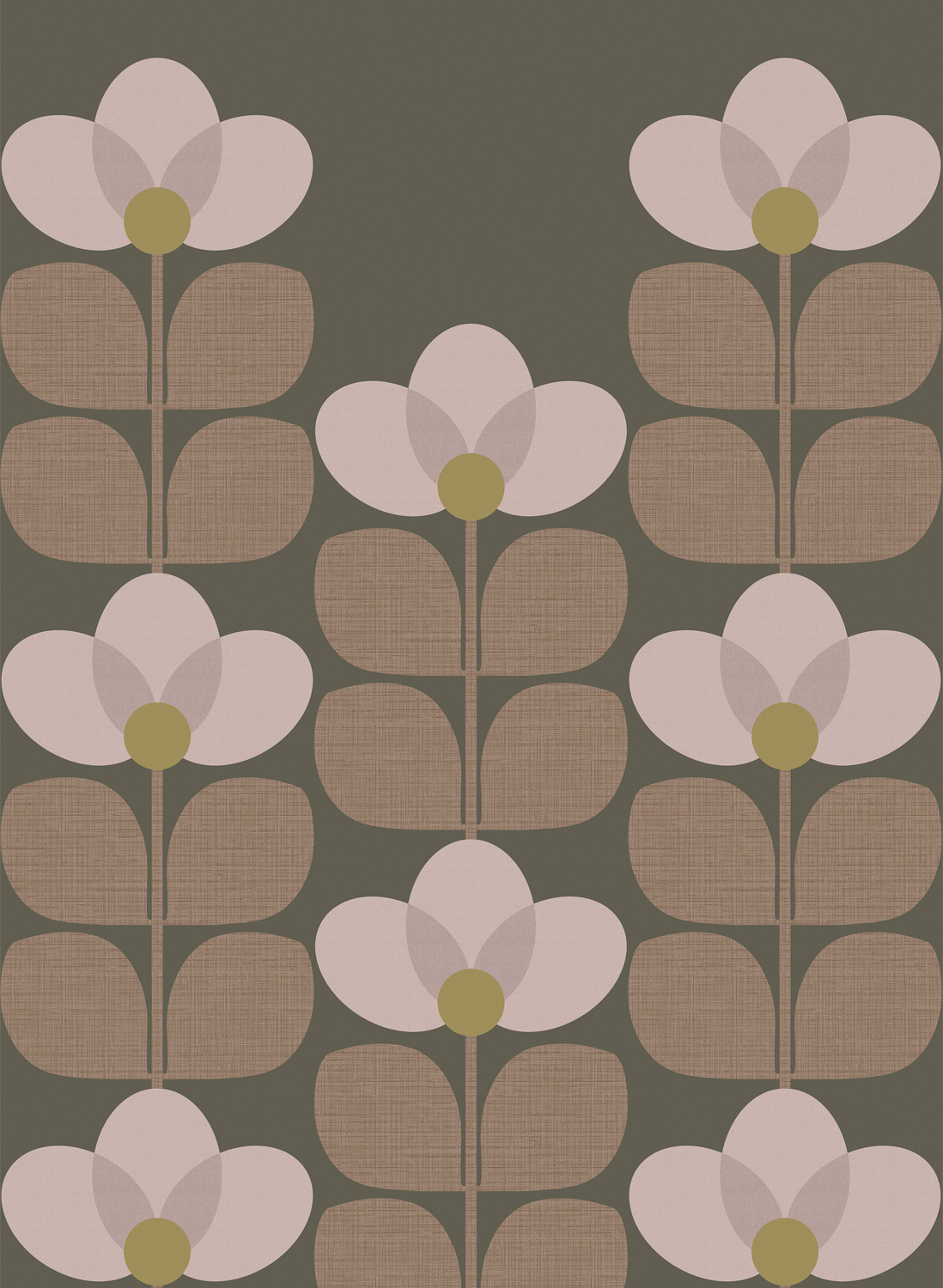 Wandbild Flower - Sous bois Panel B
