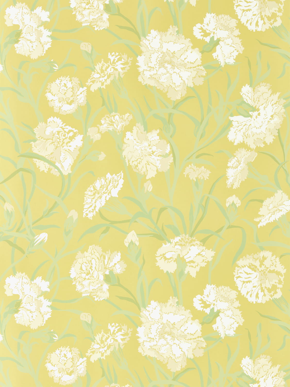 Tapete Fleur de Joie - Chalk/ Clover/ Honey