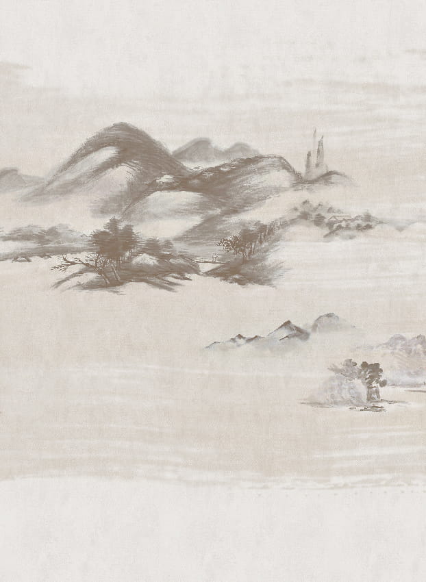 Wandbild Kawa - Neutral Panel 2