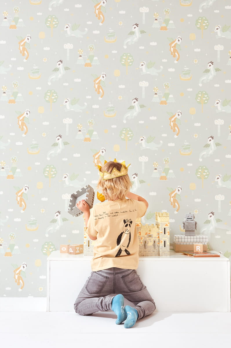 Tapete Magical Adventure - Soft Grey