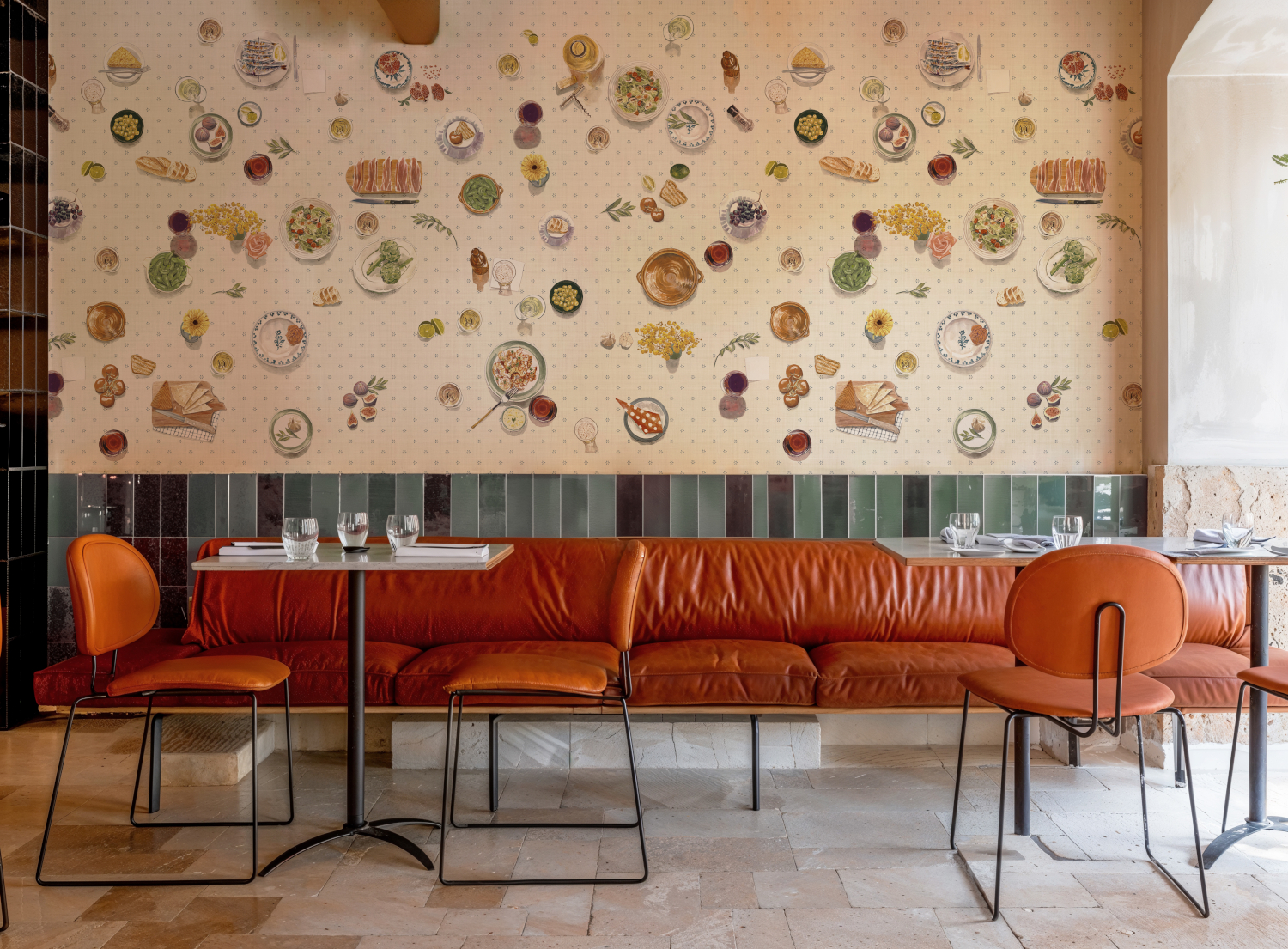 Wandbild Tapeo - Dots