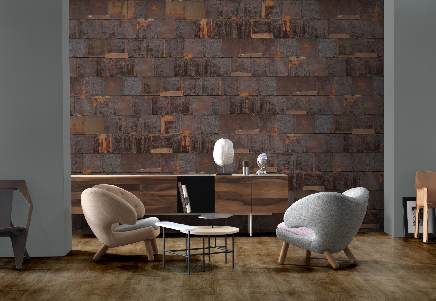 Tapete Rusted Metal - PHE-19