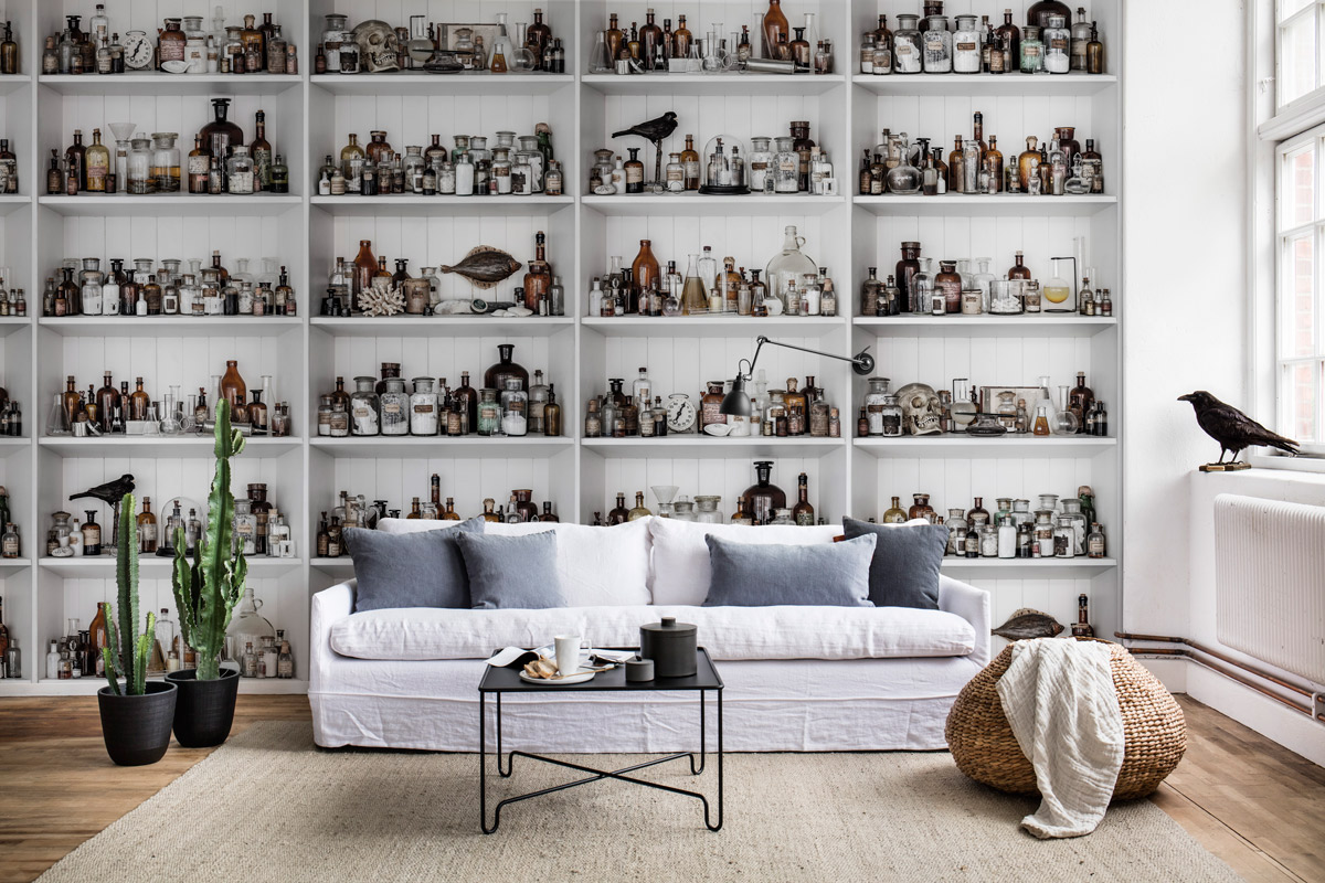 Wandbild Cabinet of Curios - Raw