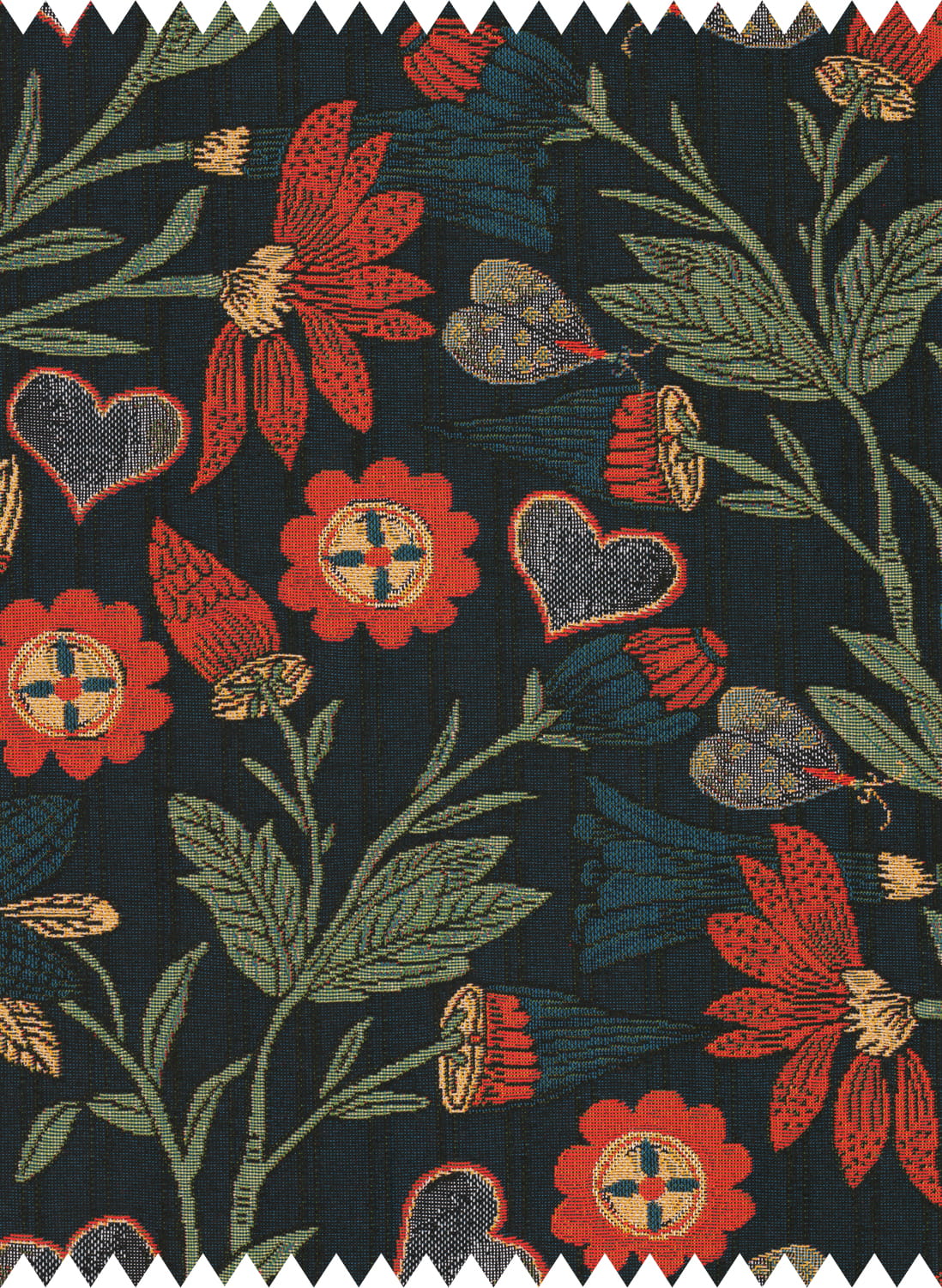 Stoff Inflorescence - Woven
