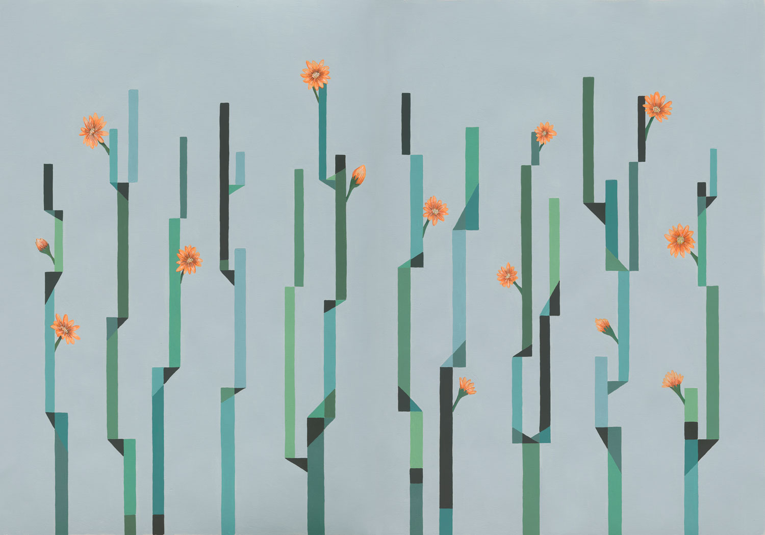 Wandbild Flor De Cactus - 8000054N
