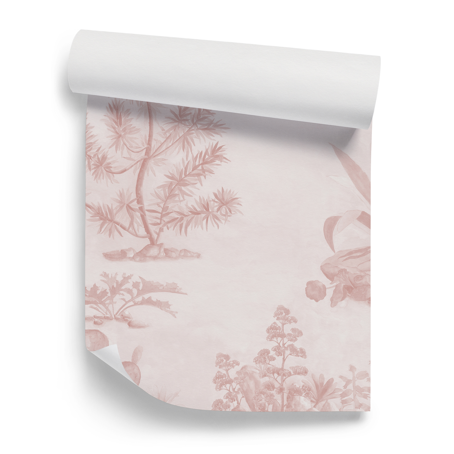 Wandbild Desert - Pink