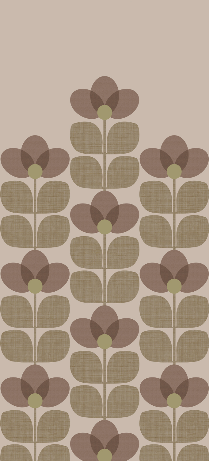 Wandbild Flower - Rosee Panel A