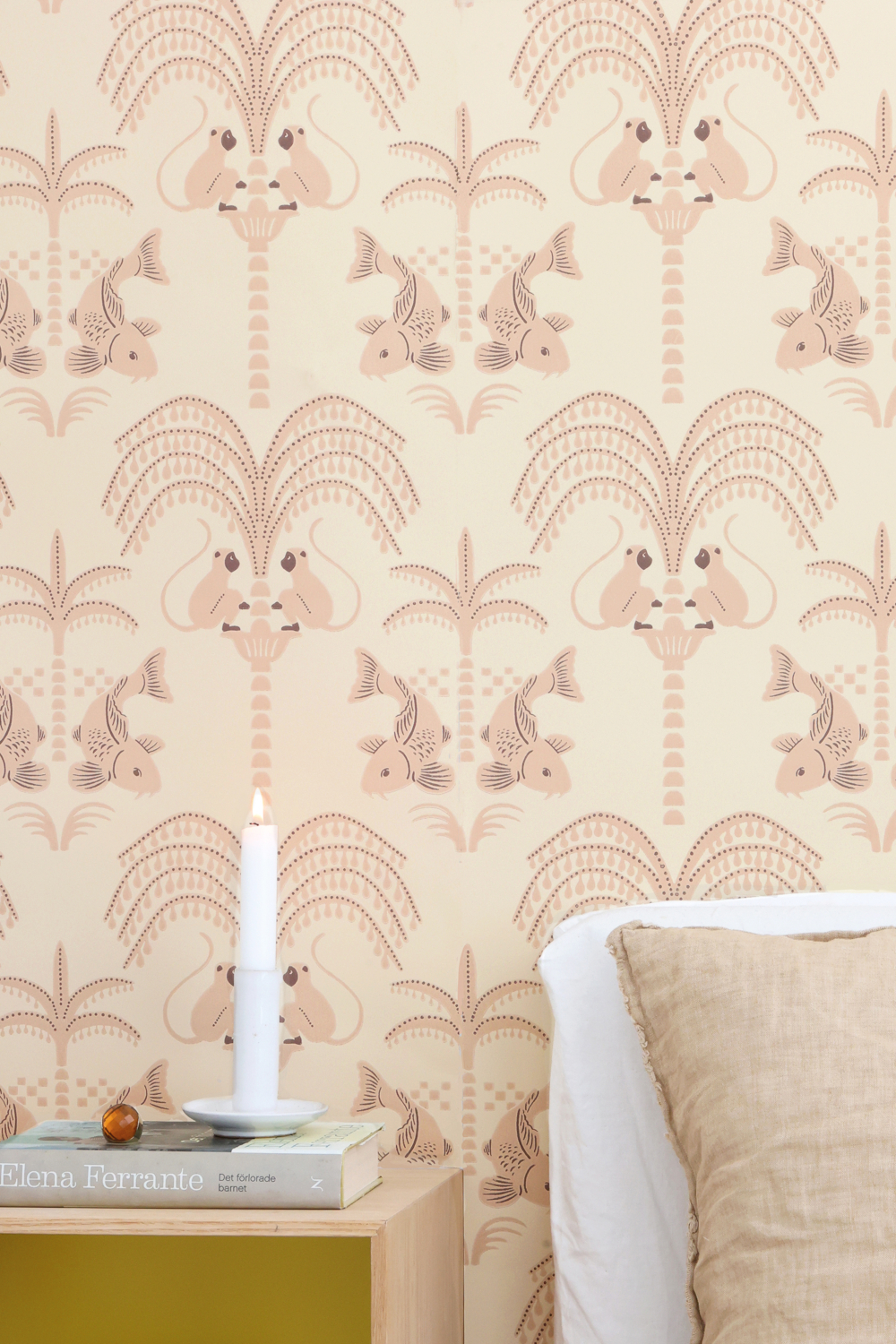 Tapete Sunset Gold - Shell Beige Pink