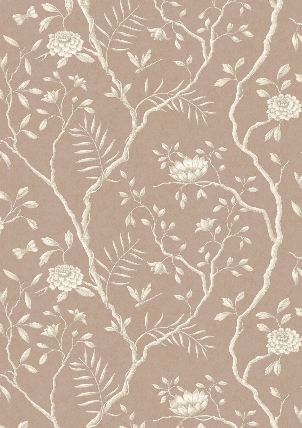 Wallpaper Jasper Peony - Cocoa Rose