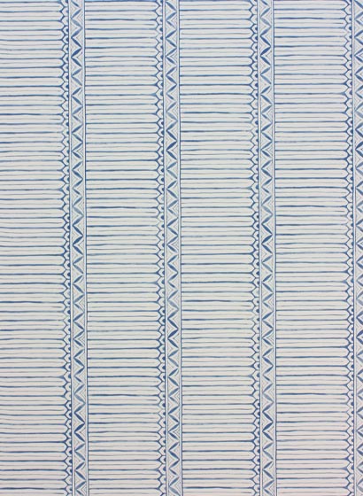 Tapete Domiers - Indigo/ Ivory