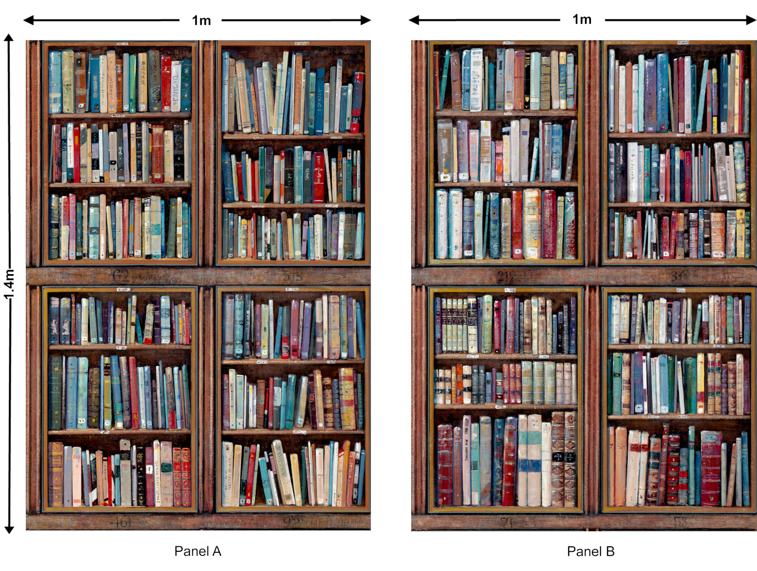 Wandbild Philosopher A & B - Curaphil