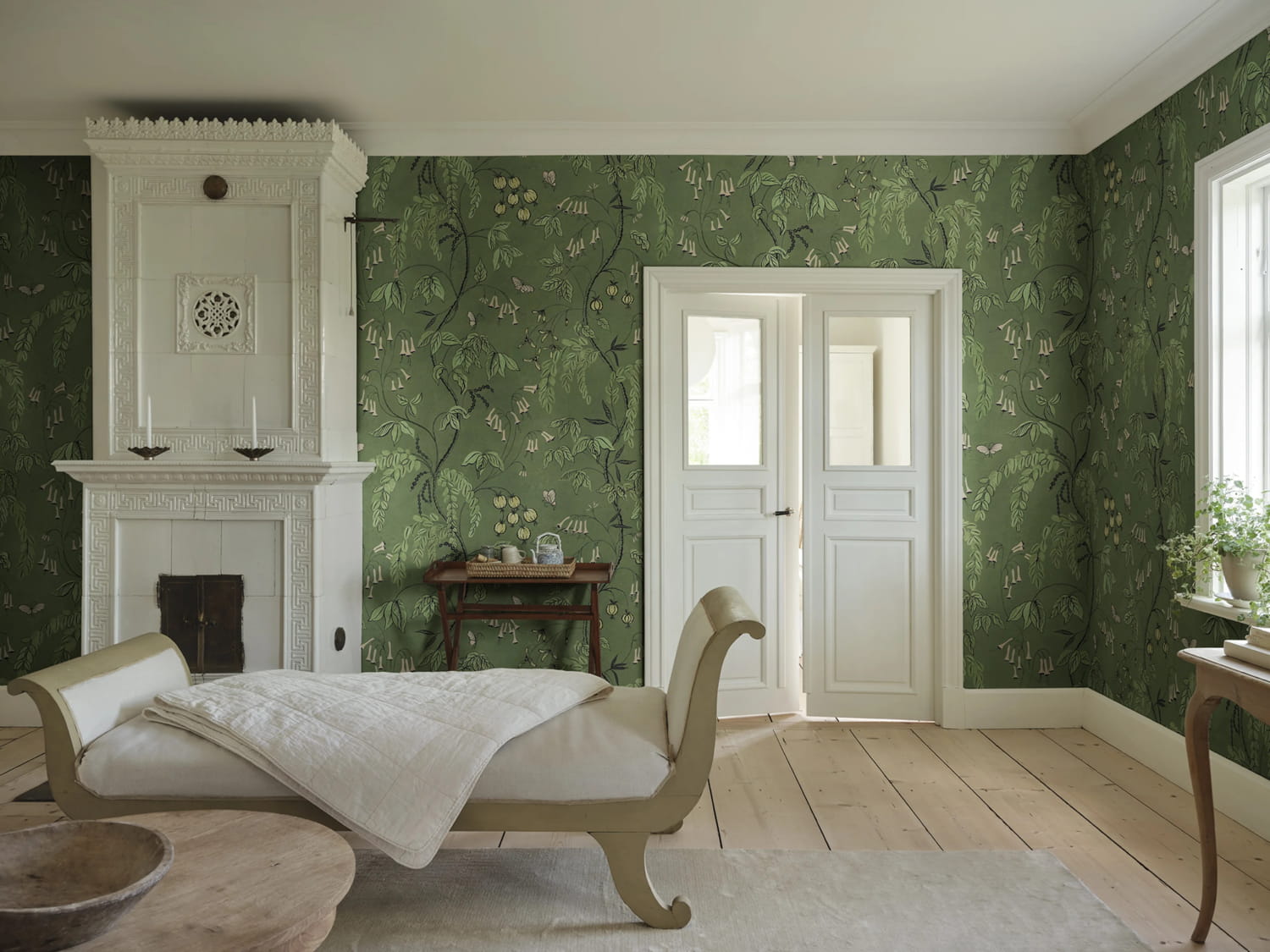 Wandbild Ottilia - green